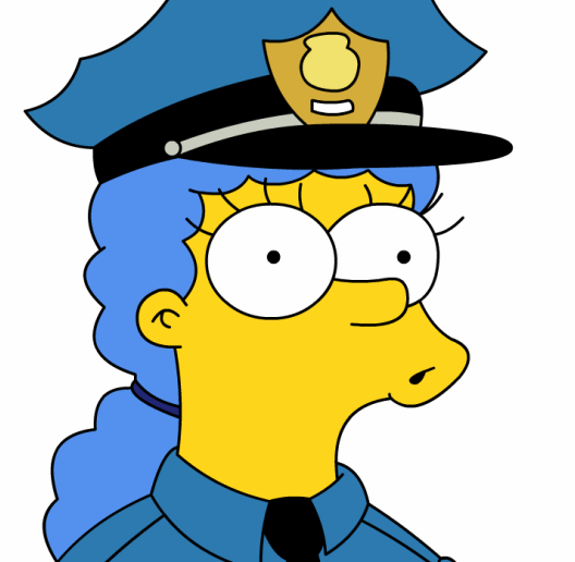 Marge jako Policistka